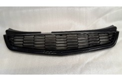 Декоративная решетка радиатора на ВАЗ 2170 "Приора SE" "Соты" (черная)