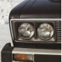 Очки решетки радиатора ВАЗ 2106 облицовка фар черный