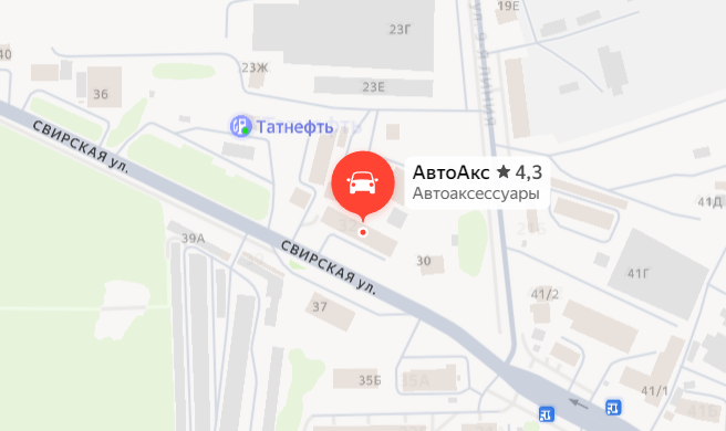 АвтоАкс на карте